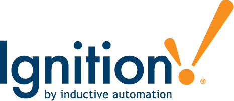 Ignition by inductive automation logo with stylized orange exclamation mark.